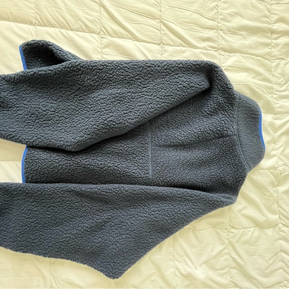 TNA Dark Blue Fleece with Bright Blue Trim - Picture 4 of 4